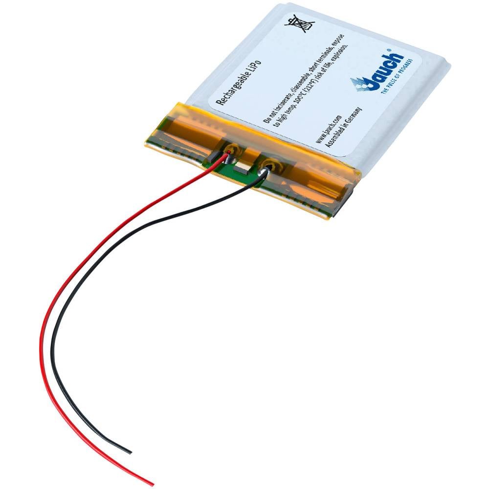 Jauch Quartz LP851719JU Speciale oplaadbare batterij Prismatisch Kabel LiPo 3.7 V 180 mAh