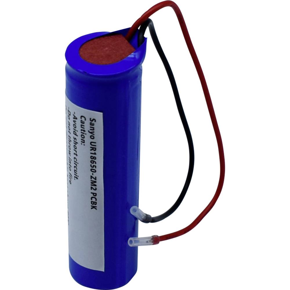 Sanyo UR18650-ZM2 PCBK Speciale oplaadbare batterij 18650 Kabel Li-ion 3.7 V 2420 mAh