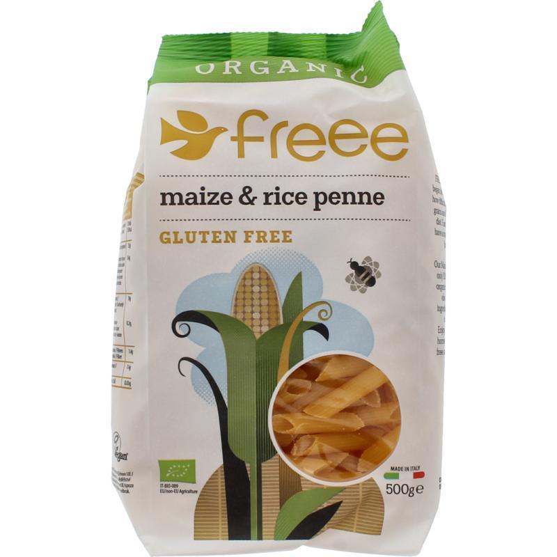Doves farm Glutenfree maize & rice penne bio 500 Gram
