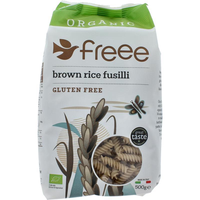 Doves farm Glutenfree brownrice fusilli bio 500 Gram