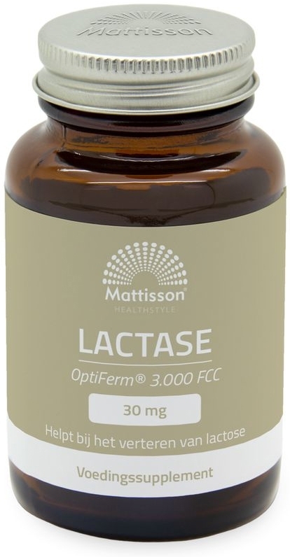 Mattisson Lactase optiferm 3000 fcc 90 Capsules