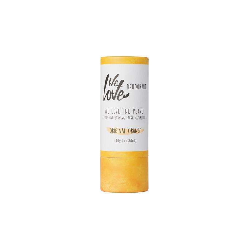 We Love The Planet The planet 100% natural deodorant original orange 40 Gram