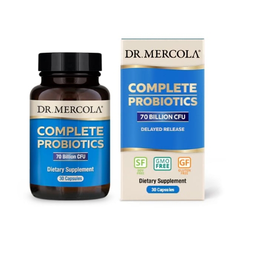 Dr. Mercola Complete Probiotica, 70 miljard CFU's (30 Capsules) - 