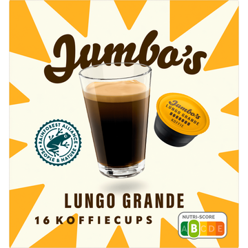 Jumbo's umbo's Lungo Grande Koffiecups 16 Stuks