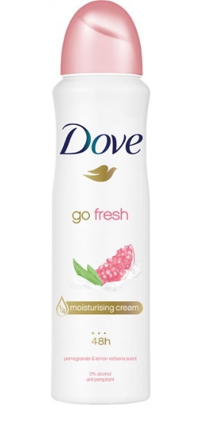 Dove Deospray go fresh granaatappel & citroenverbena 150ml