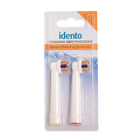 Idento Standaard opzetborstel - 2 stuks