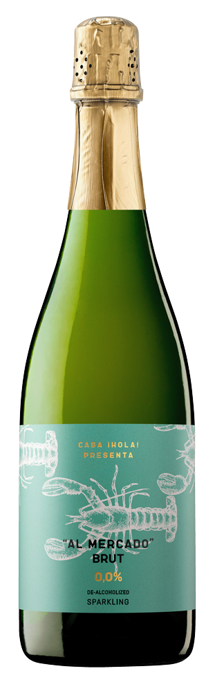 Al Mercado Brut Blanco 0.0 De-Alcoholized Sparkling