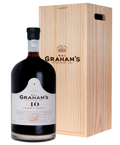 Graham's Port Graham's 10 Year Old Tawny Port (4,5L in houten kist)