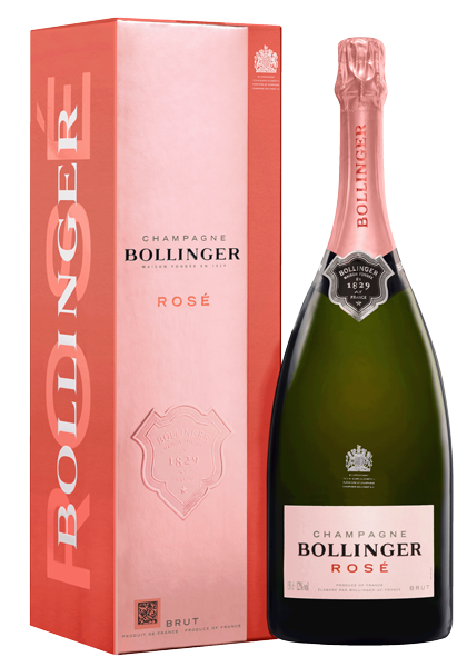 Champagne Bollinger Bollinger Rosé in luxe geschenkdoos (Magnum)