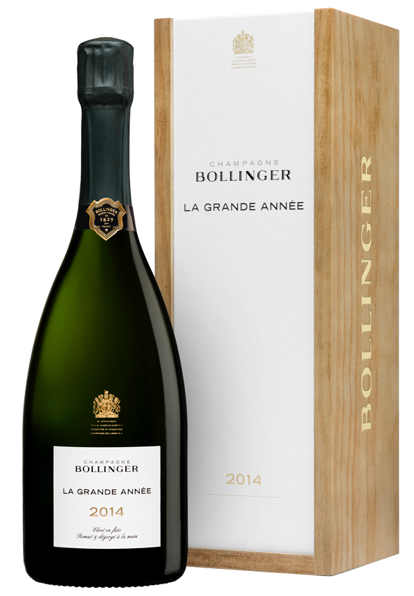 Champagne Bollinger Bollinger La Grande Année Brut 2014 (in luxe houten kist)
