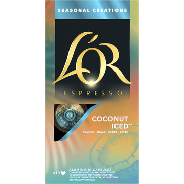L'or 'OR Espresso Seasonal Creations Coconut Iced Smaak 10 Capsules 52 g bij Jumbo