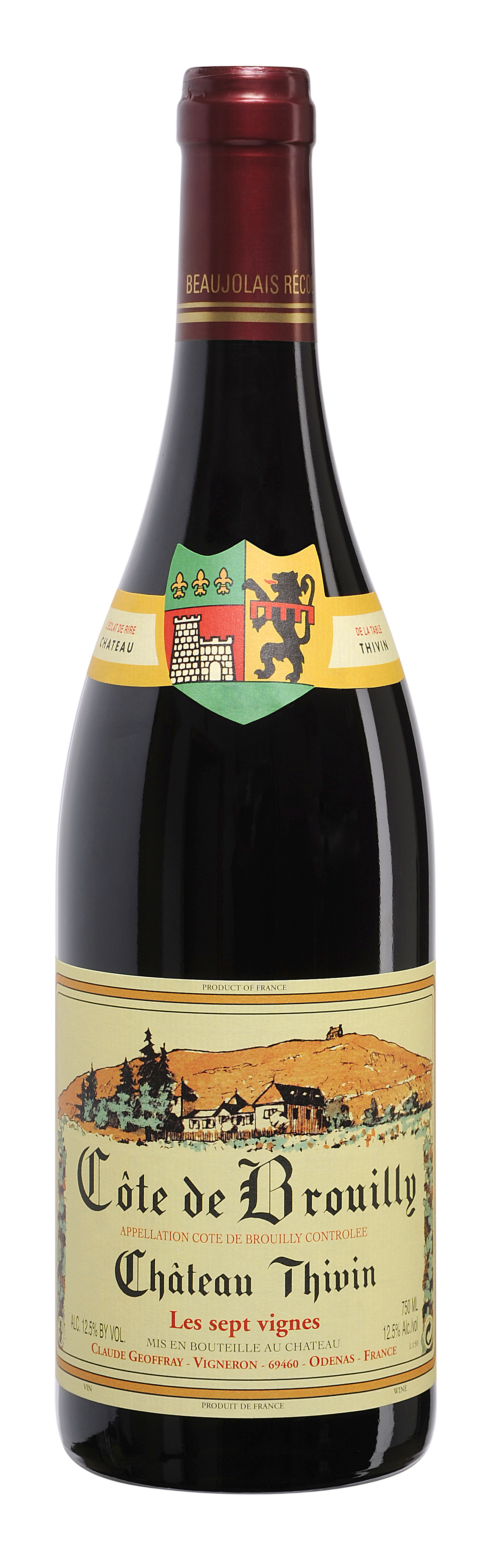 Château Thivin Côte de Brouilly 'Les Sept Vignes'