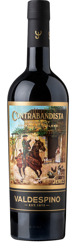 Valdespino Medium Dry Amontillado Contrabandista