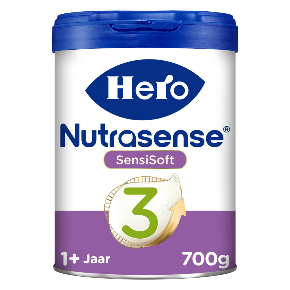 Hero Nutrasense 3x  SensiSoft 3 Peutermelk (12-24 mnd) 700 gr