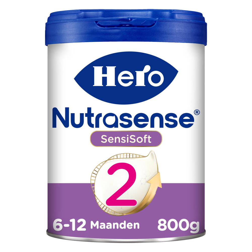 Hero Nutrasense 3x  SensiSoft 2 Opvolgmelk (6-12 mnd) 800 gr