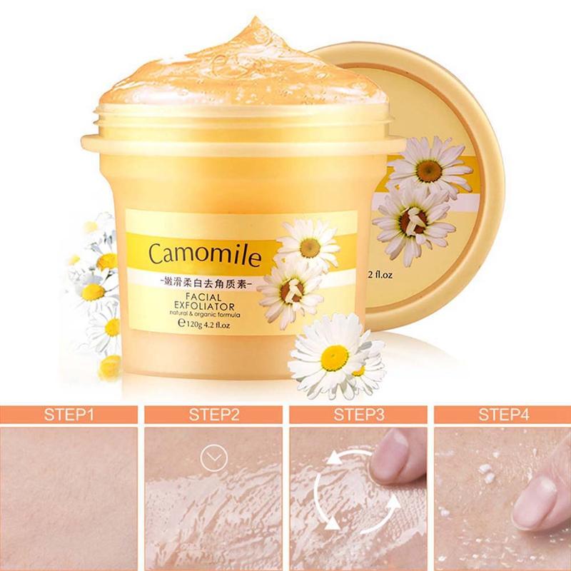 Sinight 120g Dames Gezichts Scrub Exfoliërende Gel Lichaamsblekende Hydraterende Gel one size