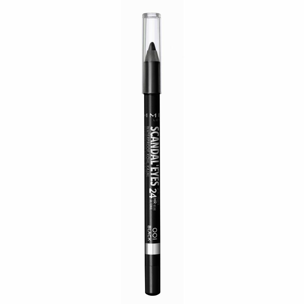 Rimmel 3x  Scandal Eyes Waterproof Kohl Pencil Black