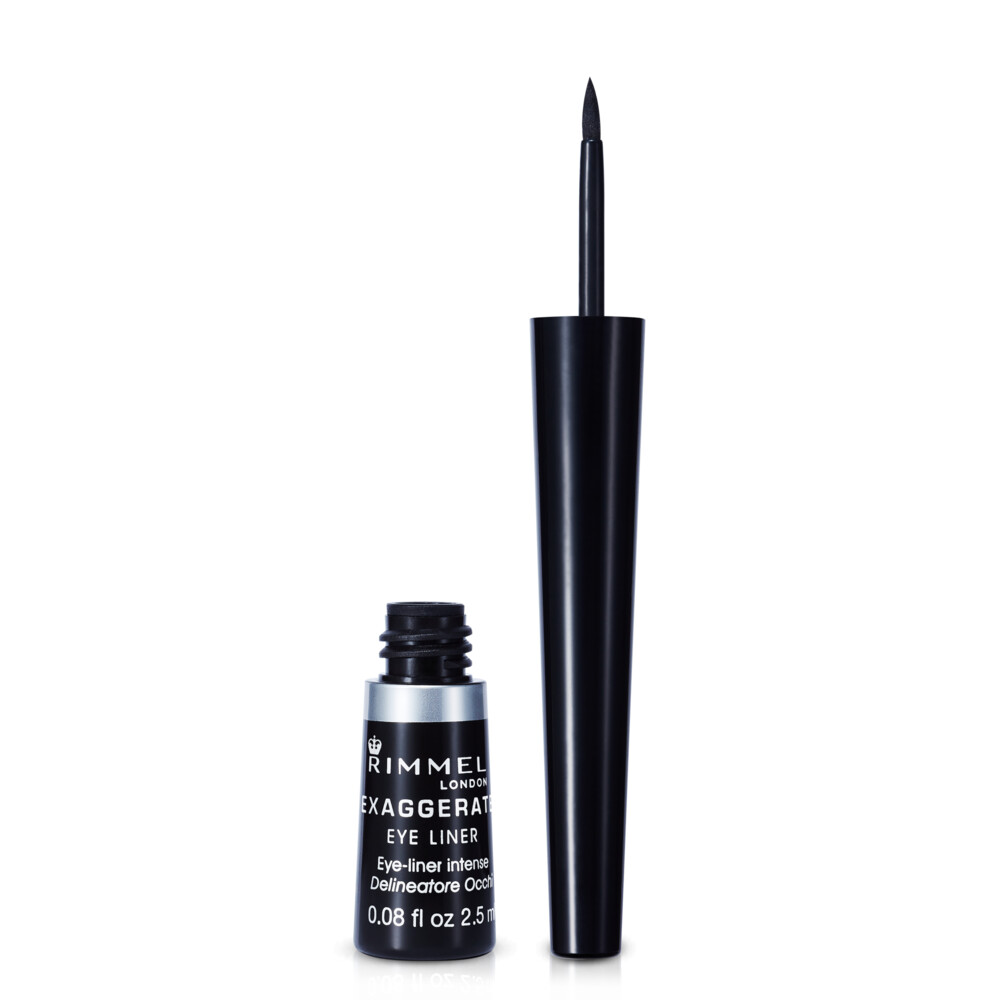 Rimmel 3x  Exaggerate Eyeliner Zwart