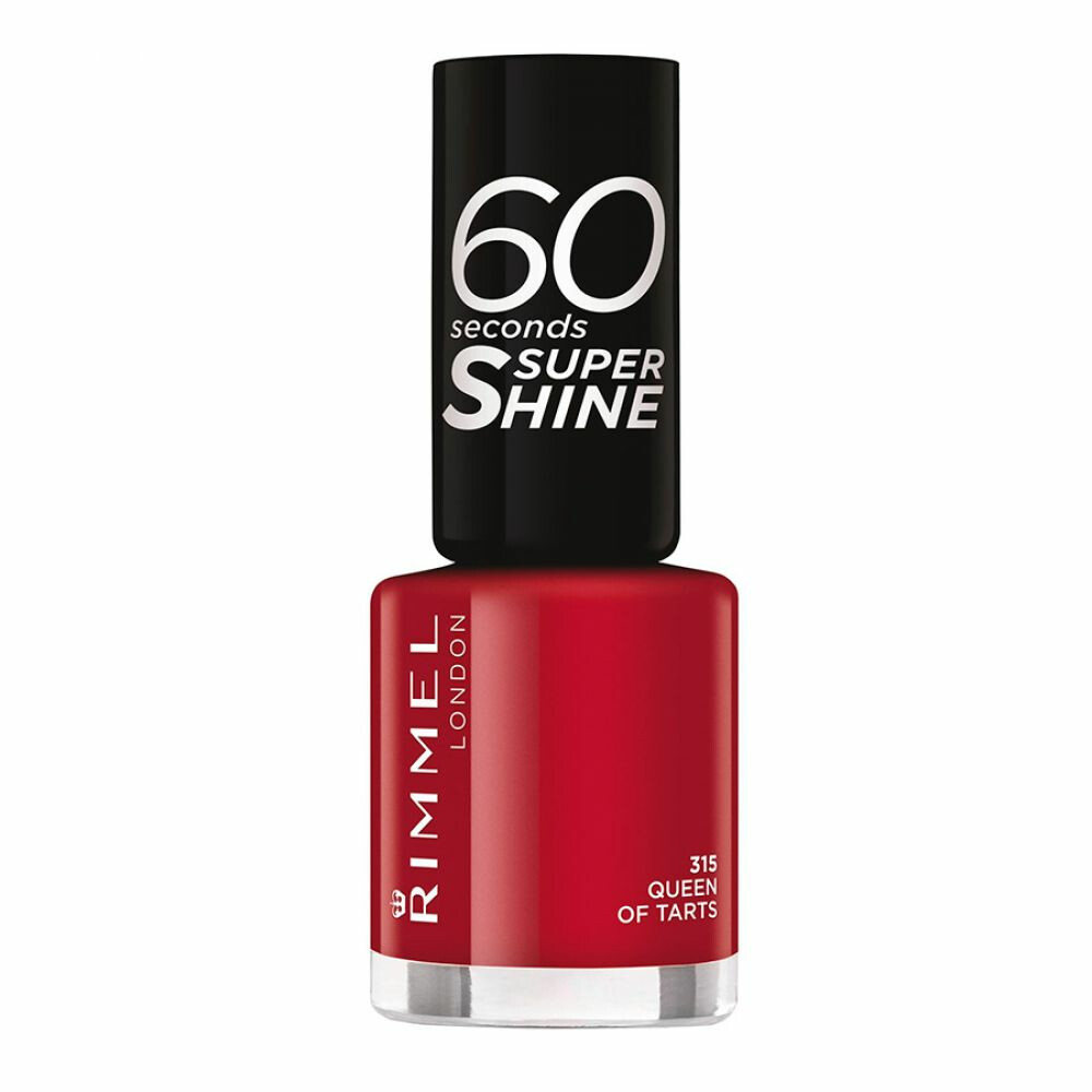Rimmel 3x  60 Seconds Supershine Nagellak 315 Queen Of Tarts 8 ml