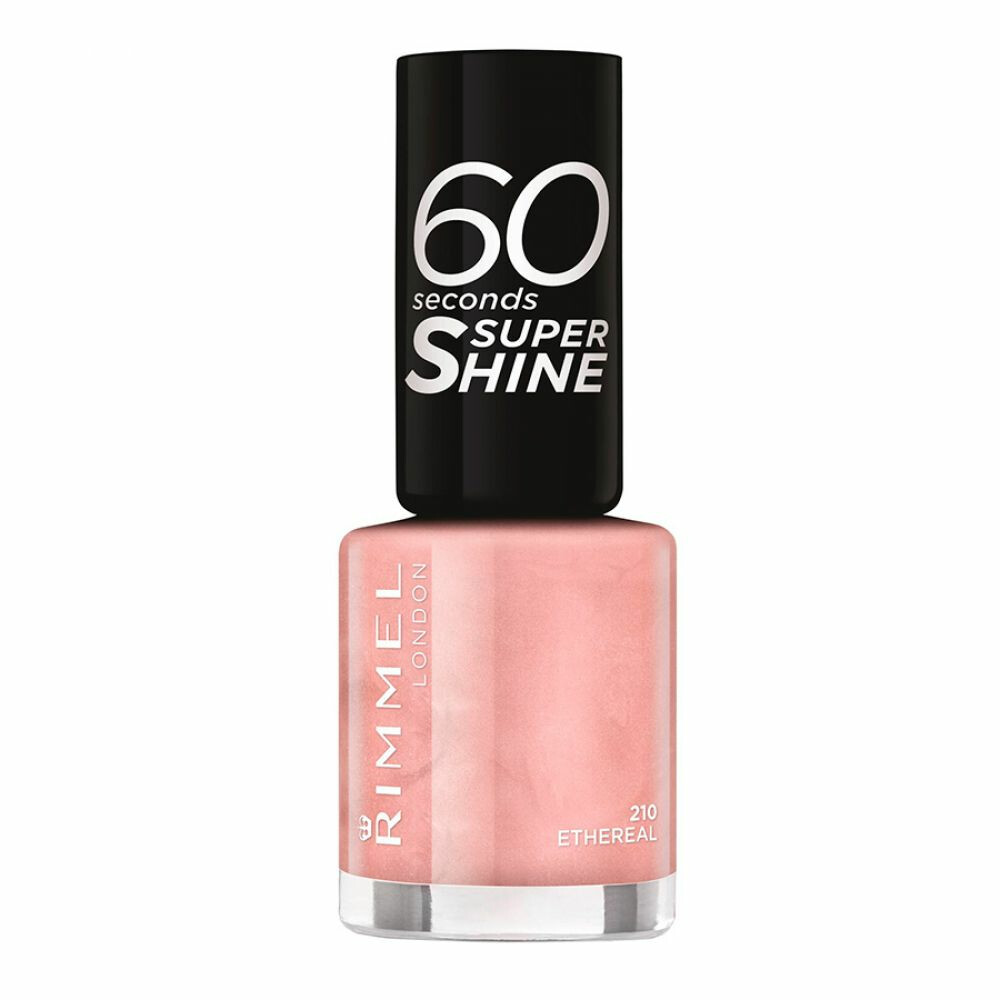 Rimmel 3x  60 Seconds Supershine Nagellak 210 Etheral 8 ml