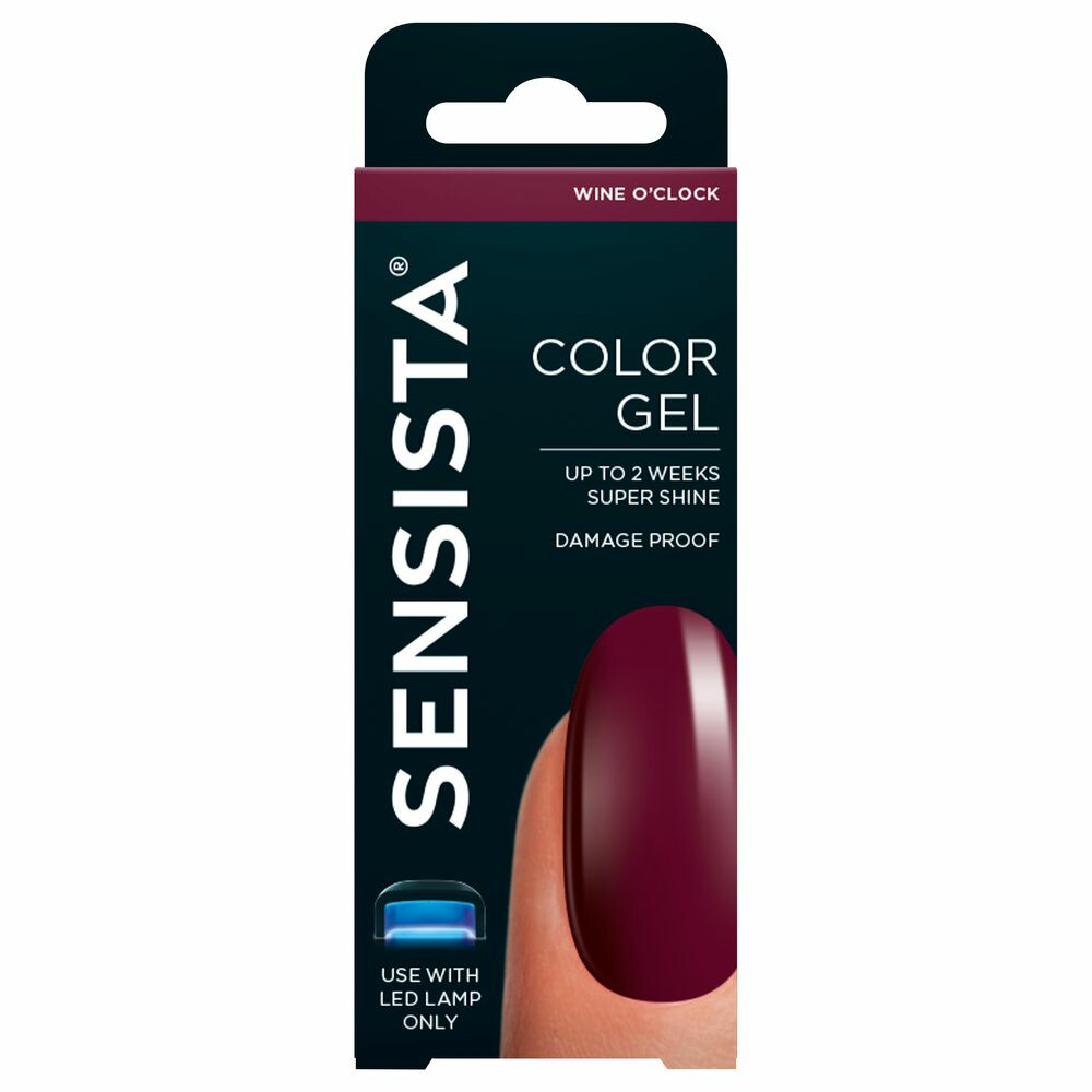 Sensista 6x  Color Gel Wine O'Clock 7,5 ml