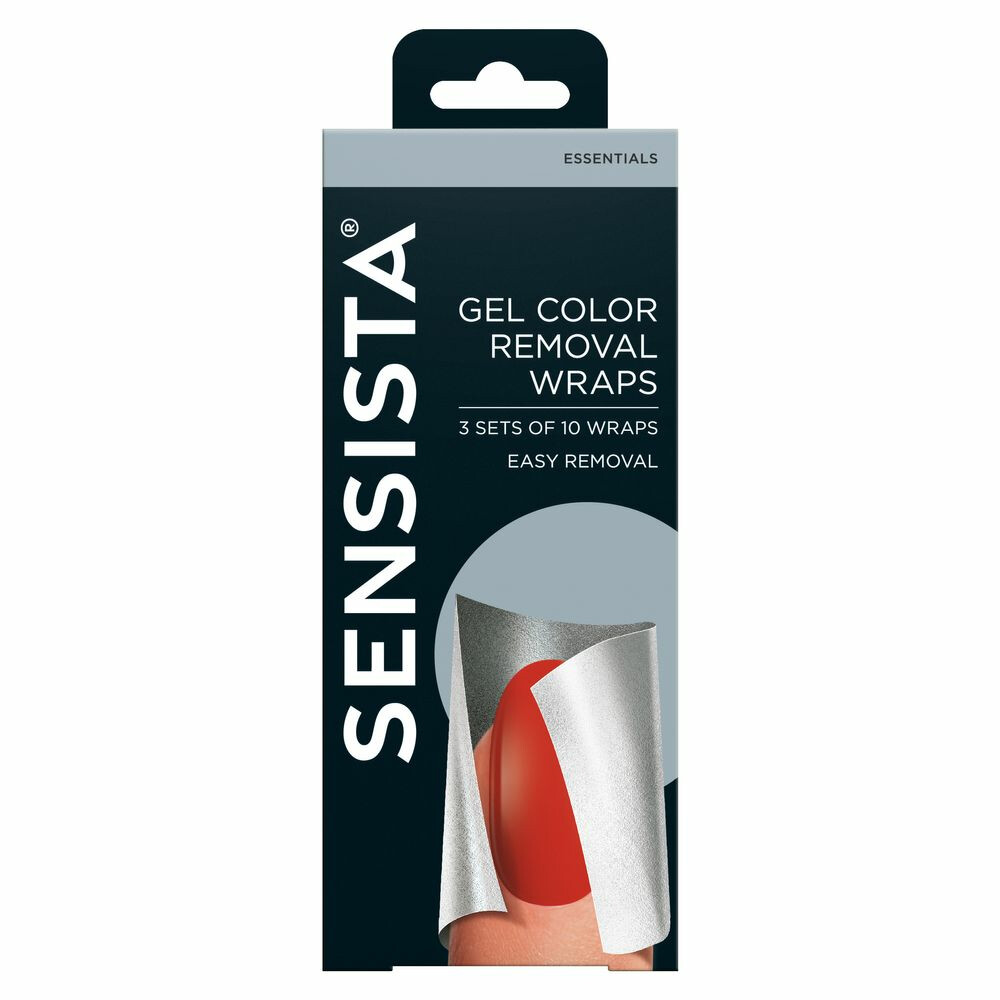 Sensista 6x  Gel Color Removal Wraps 3 x 10 stuks