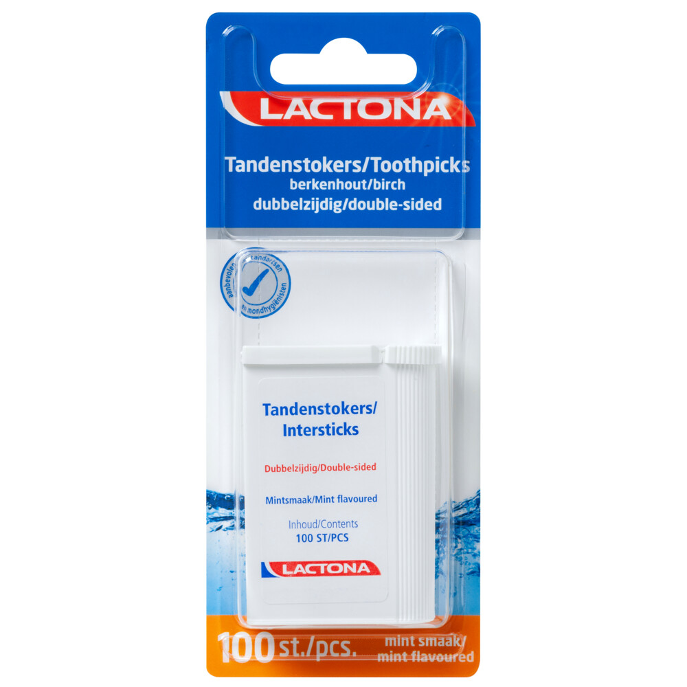 Lactona 10x  Intersticks Tandenstokers 100 stuks