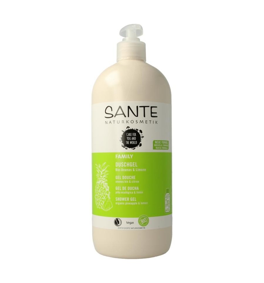 Sante Family showergel pineapple & lime
