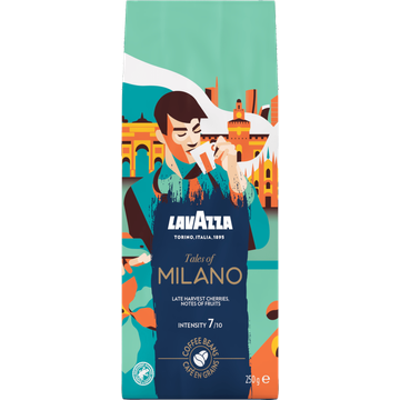 Lavazza avazza Tales of Milano Bonen 250g bij Jumbo