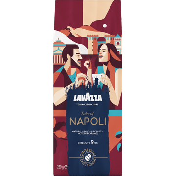 Lavazza avazza Tales of Napoli Bonen 250g bij Jumbo