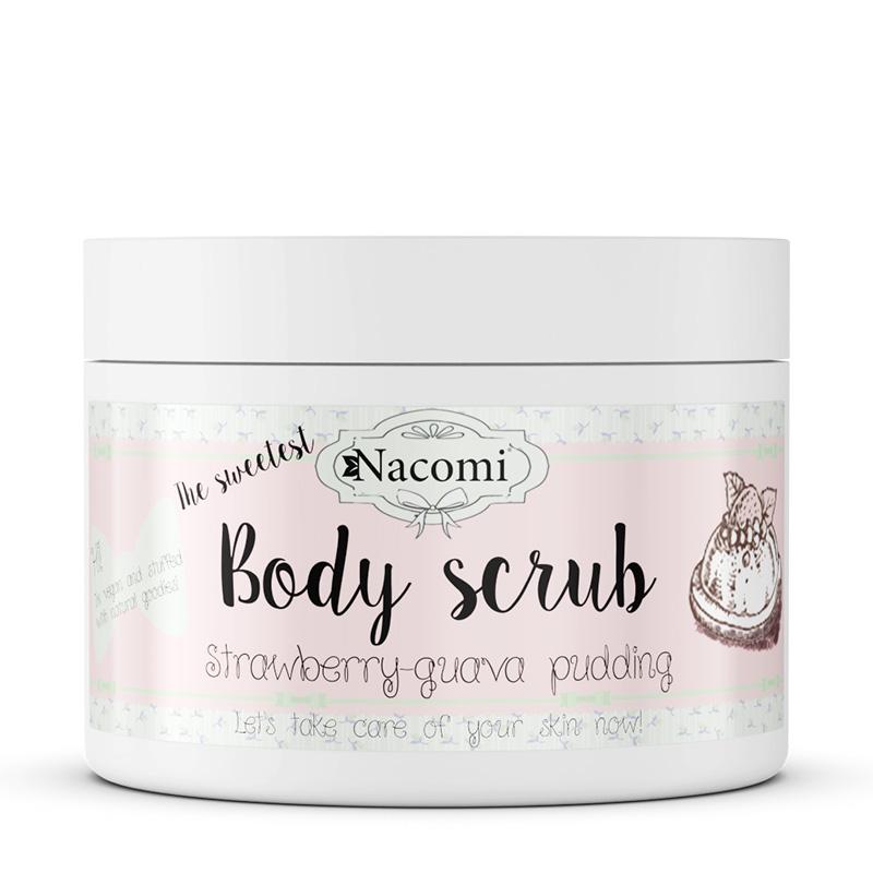 MANADA - Beauty Nacomi Peeling truskawkowy pudding z guawą, 200g