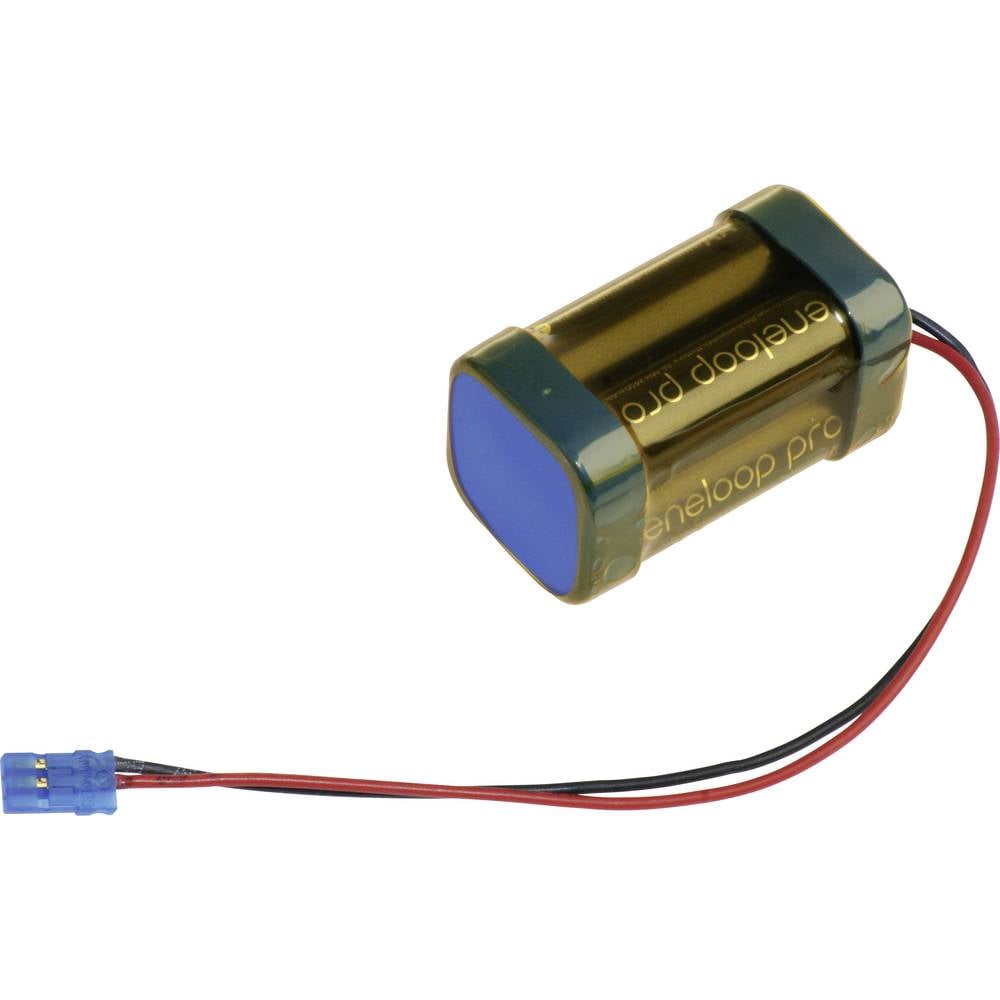 Panasonic eneloop Pro Würfel F2x2 Graupner Accupack Aantal cellen: 4 Batterijgrootte: AA (penlite) Kabel, Stekker NiMH 4.8 V 2450 mAh