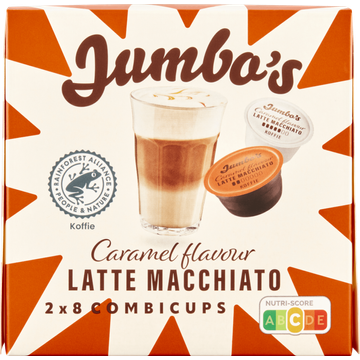 Jumbo's umbo's Latte Macchiato Caramel Dolce Gusto 2 x 8 Stuks