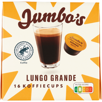 Jumbo's umbo's Lungo Grande Koffiecups 16 Stuks