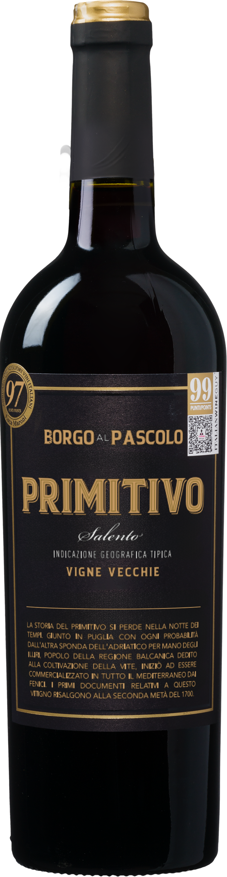 Wijnbeurs Borgo al Pascolo Primitivo 'Vigne Vecchie'