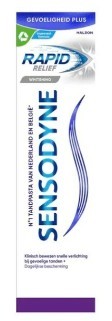 Sensodyne Rapid relief whitening tandpasta 75ML