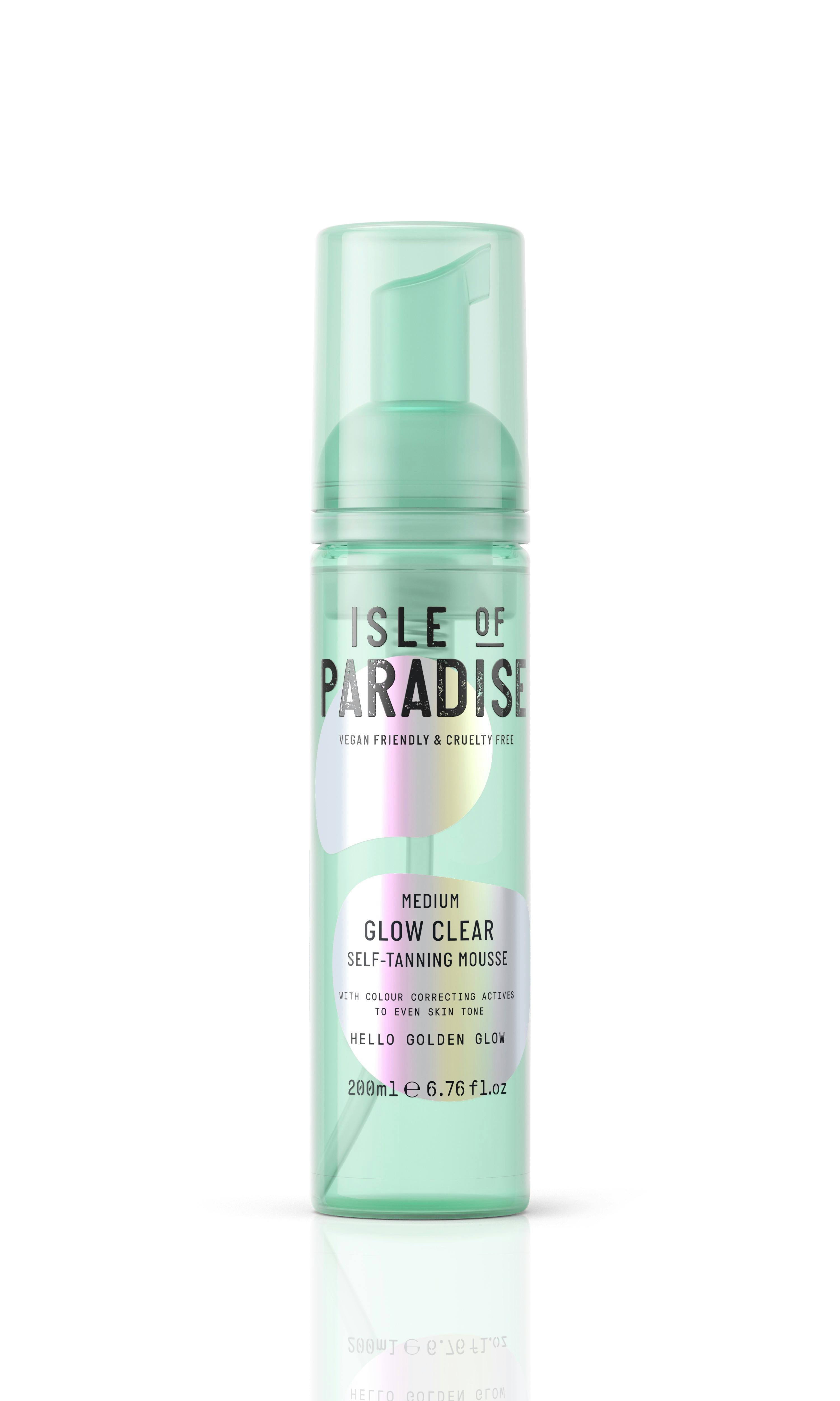 Isle of Paradise Medium Glow Clear Self Tanning Mousse 200 ml