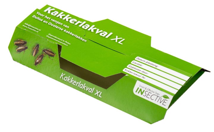 Kakkerlakken lijmval XL