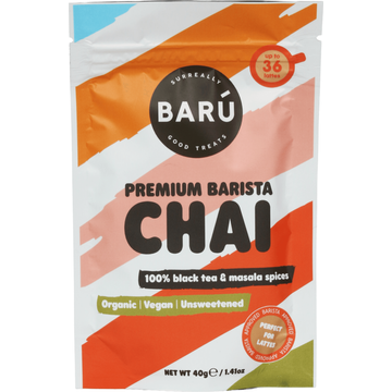 Baru aru Organic Premium Barista Chai 40g bij Jumbo