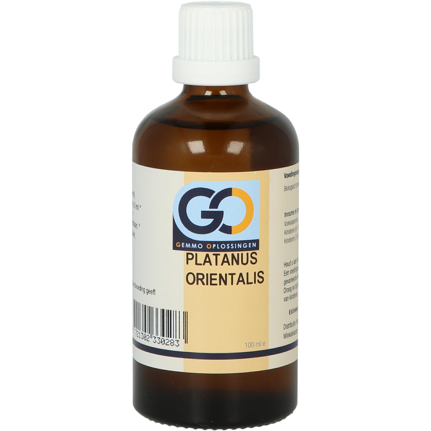 GO Platanus orientalis BIO