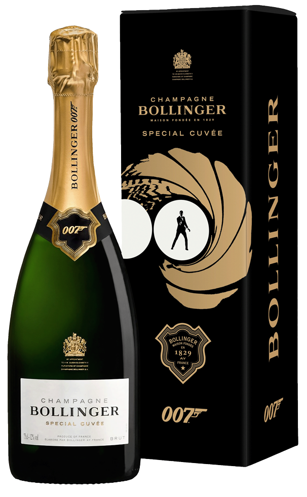 Champagne Bollinger Bollinger Special Cuvée 007 Brut Limited Edition (in luxe geschenkdoos)