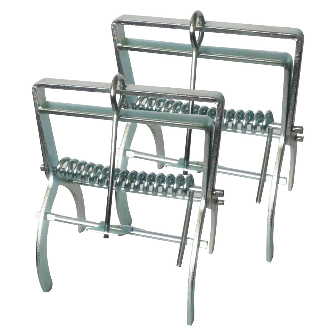 Mollenklem - 4x - metaal - 13 x 10 x 7 cm - mollenval / mollenvanger -