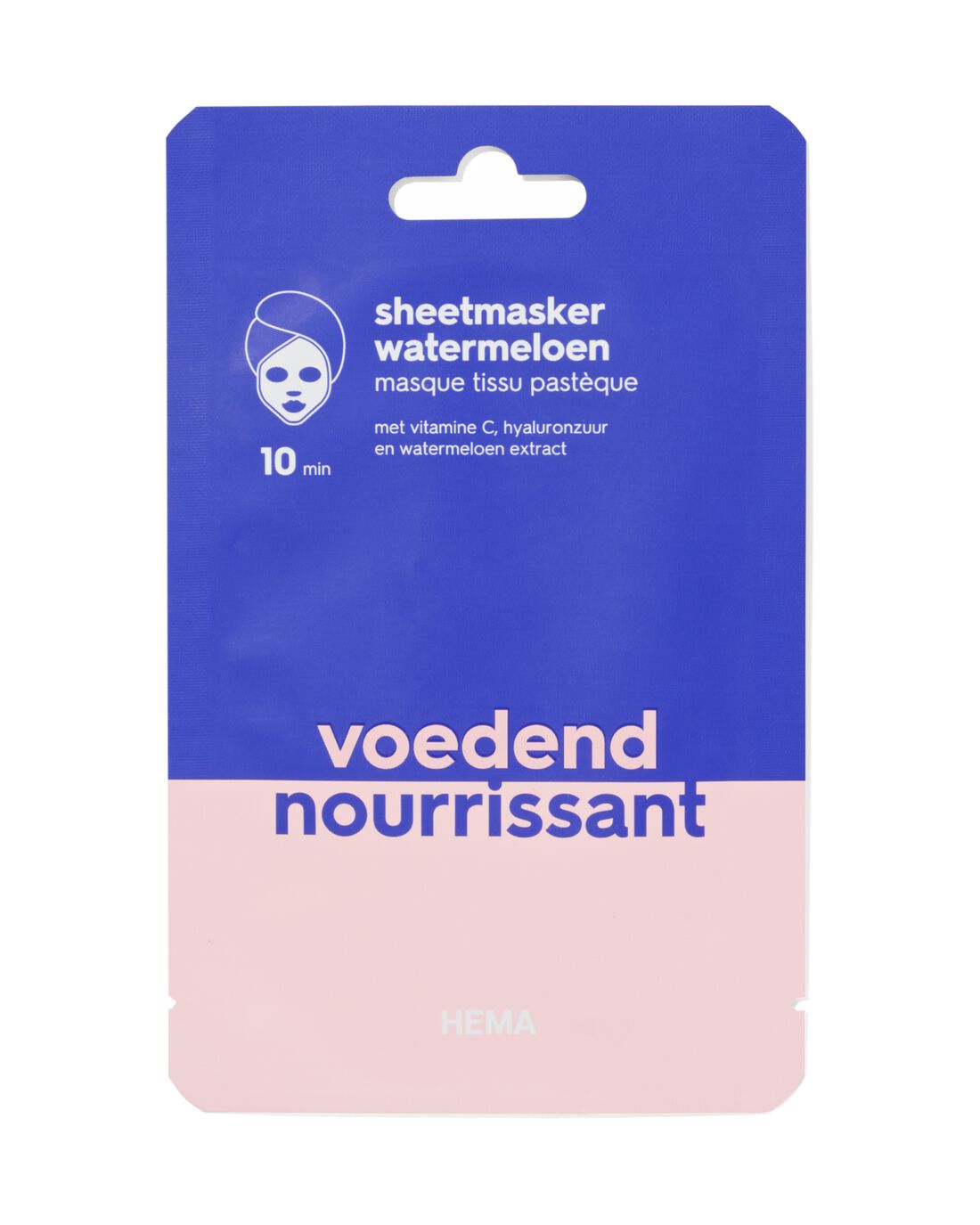 Sheetmasker voedend