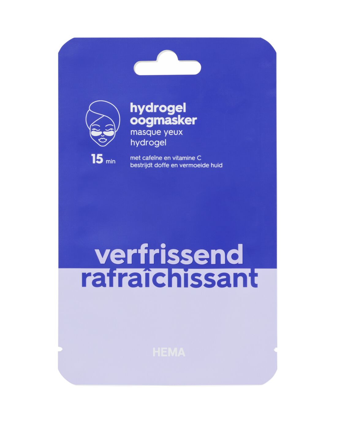 Oogmasker hydrogel verfrissend