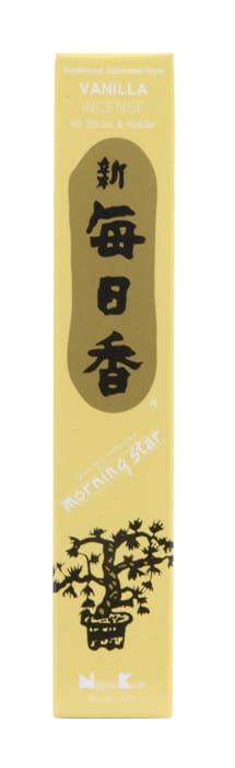 Japanse Wierook Set - Vanile Morningstar - 50 Stokjes
