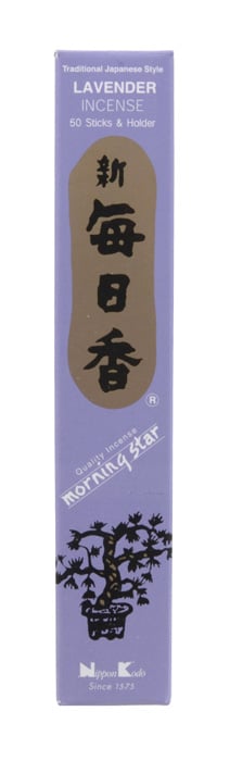 Japanse Lavendel Wierook Morningstar - Set van 50 Stokjes