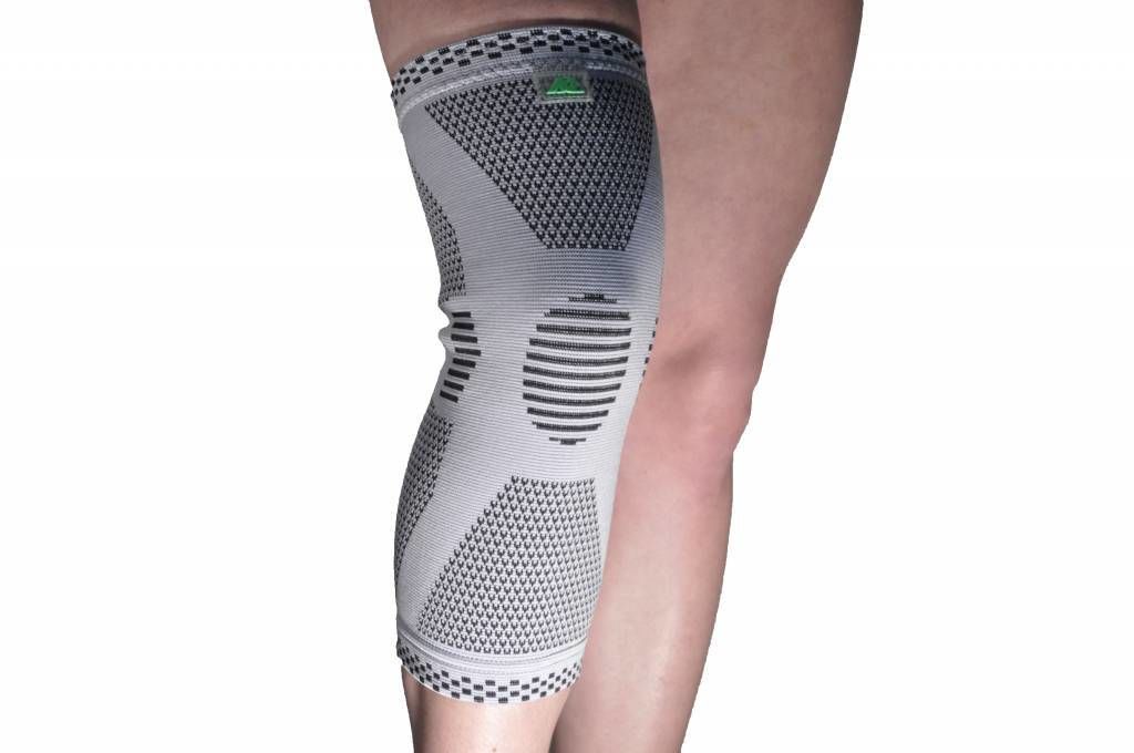 Kniebandage Universeel - Grijs