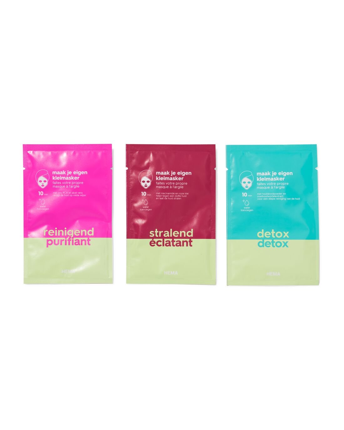 Masker set 3-delig