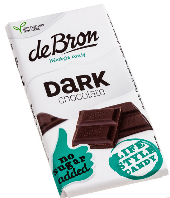 Suikervrije Tablet Dark Chocolate