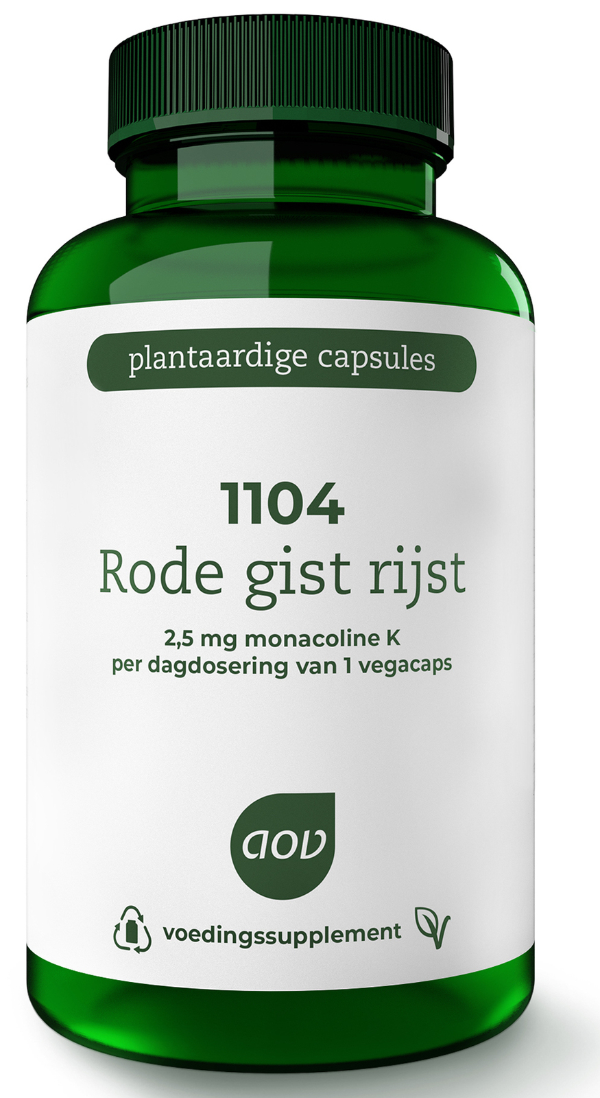 1104 Rode Gist Rijst Extract Vegacaps